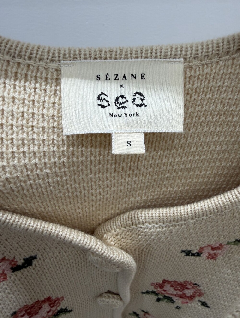 Sezane Caroline Cardigan - Sézane x Sea NY - Picture 8 of 14